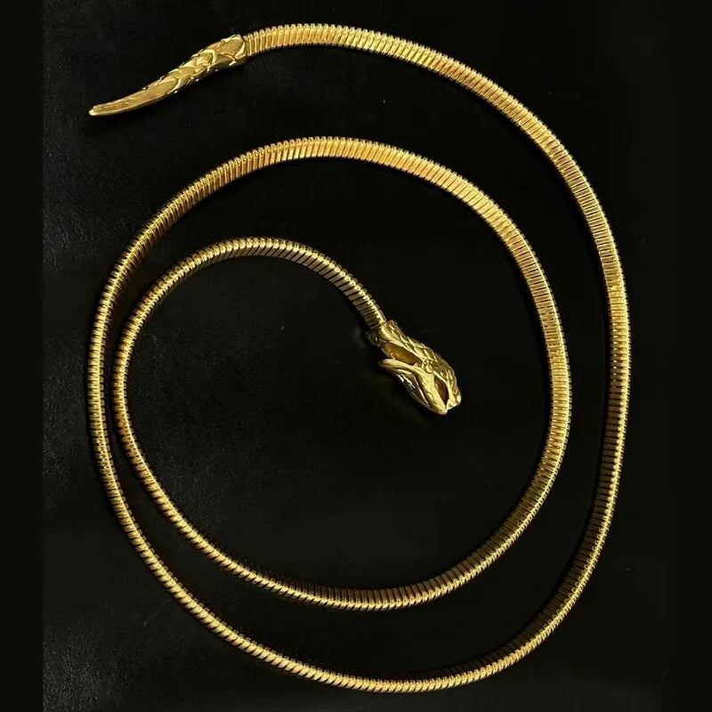 Elegant Snake Head Waist Chain