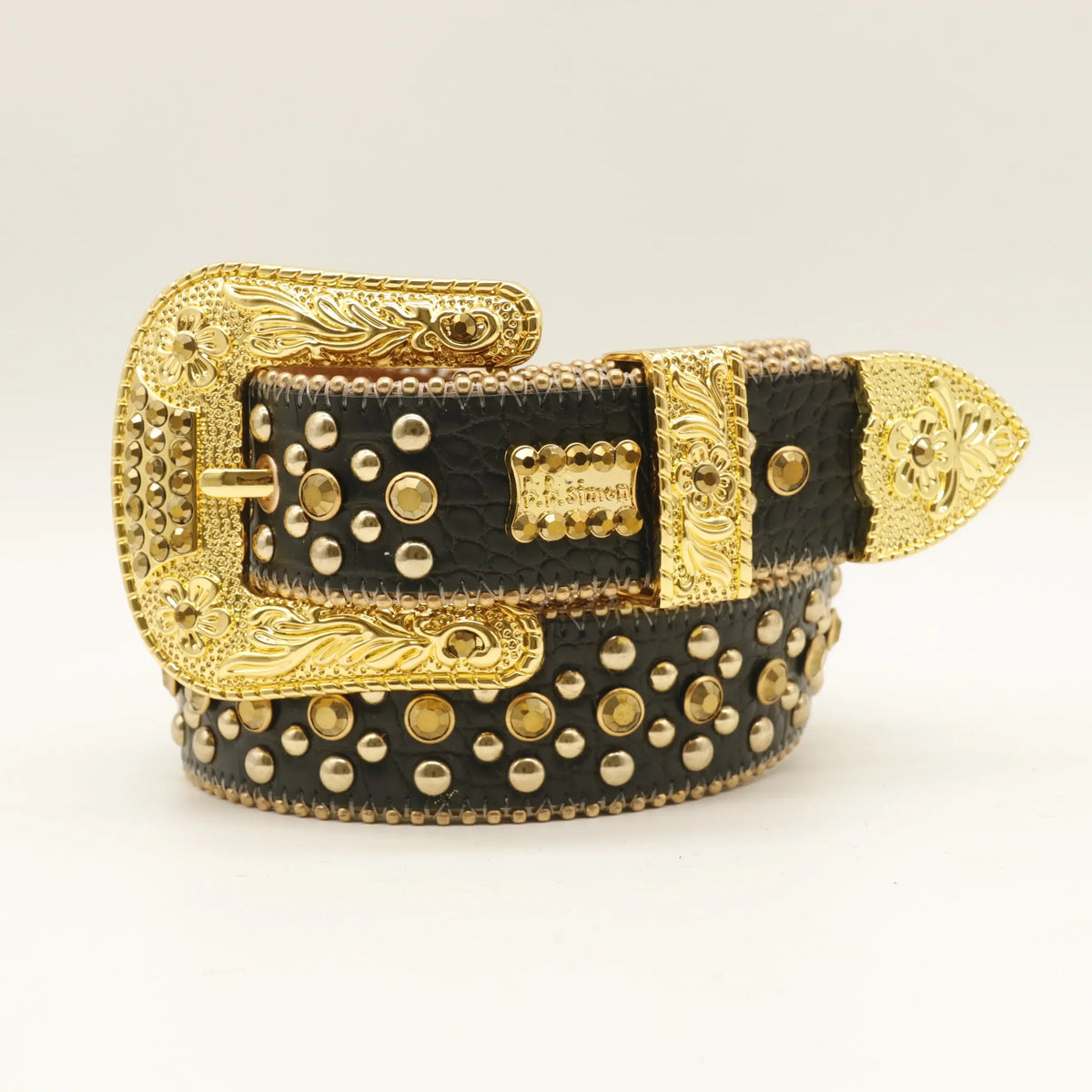 Shiny Silver BB Simon Belts