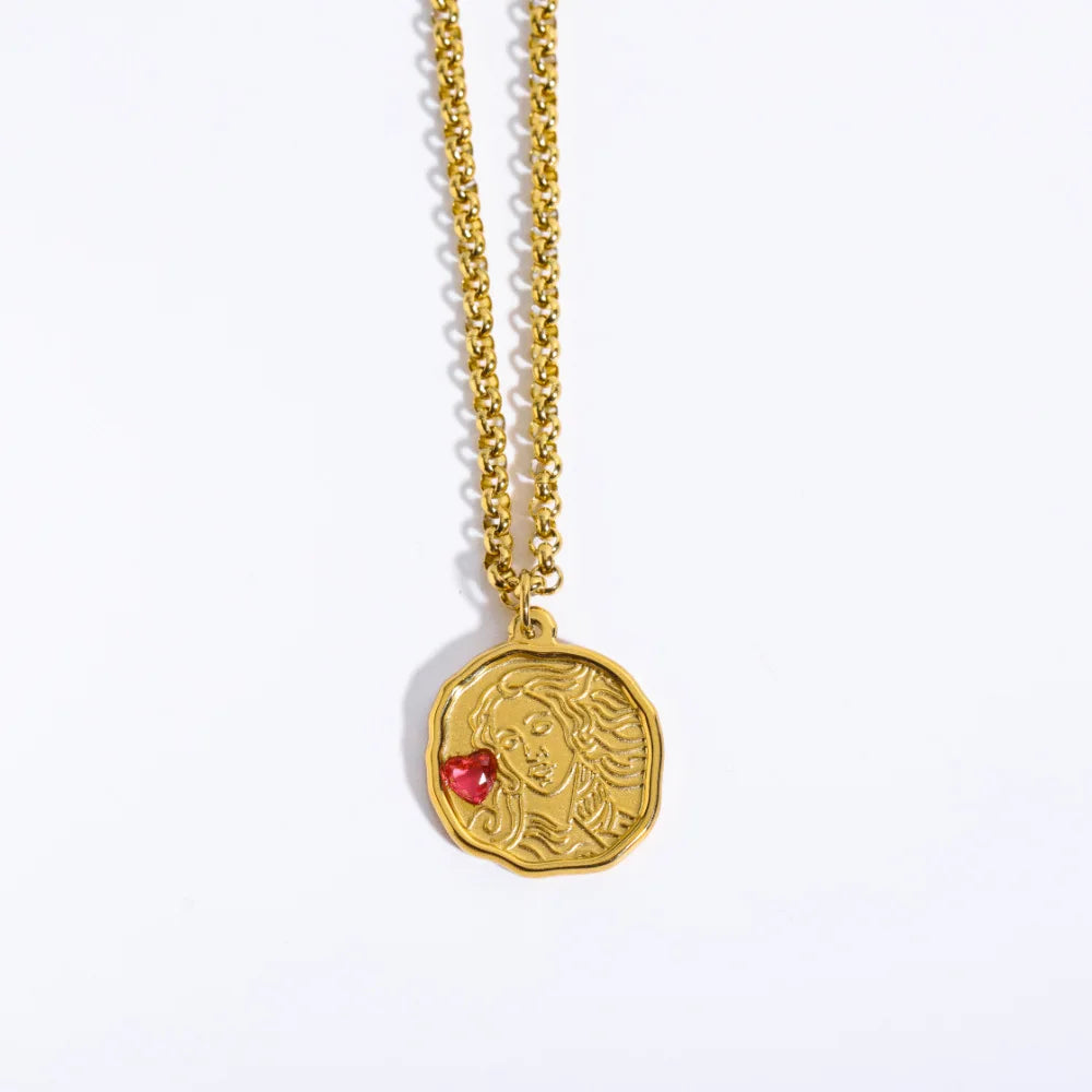 Vintage Athena Medusa Necklace