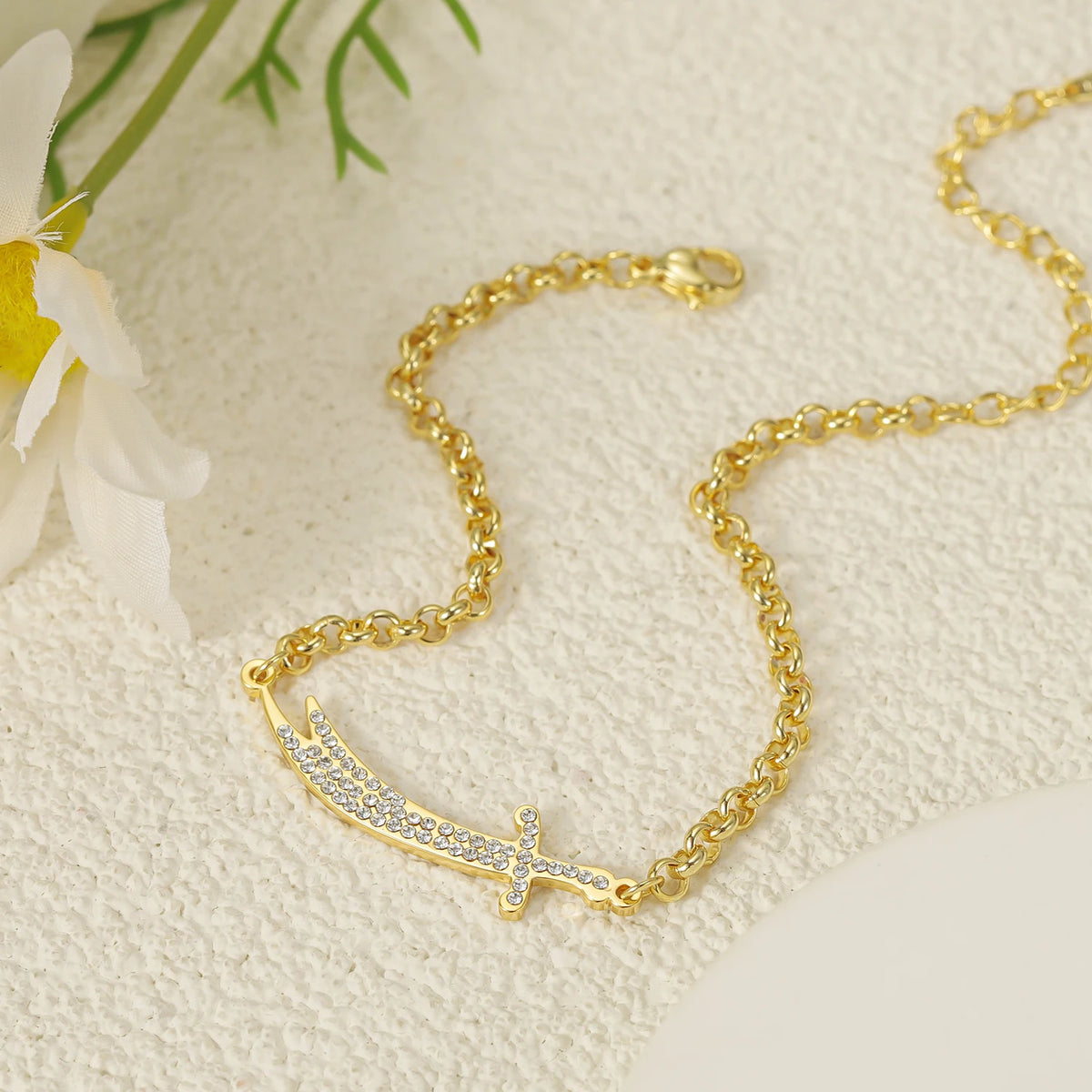 Imam Ali Sword Crystal Bracelet