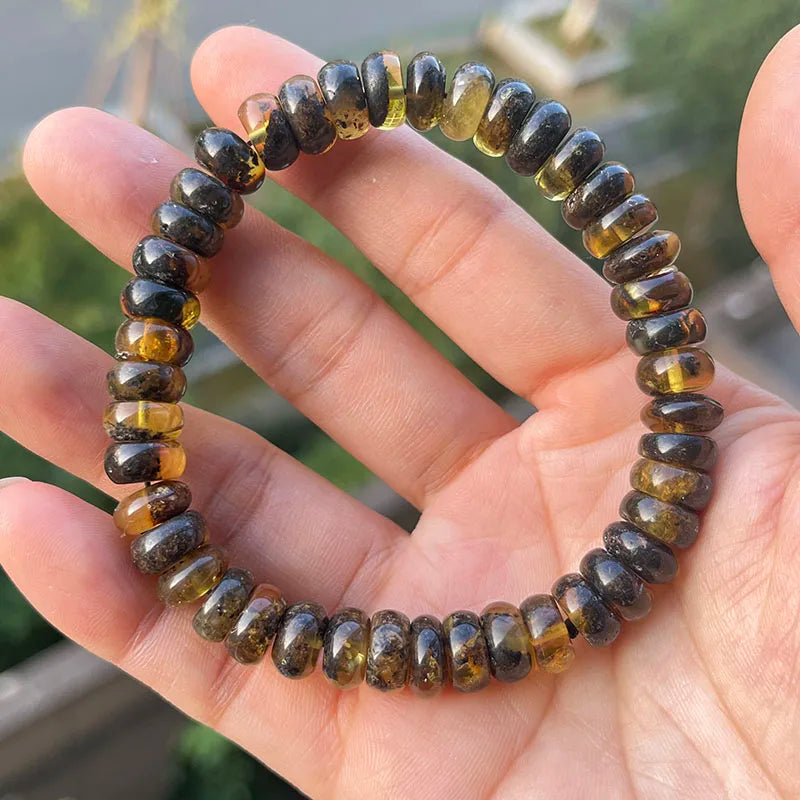 Unisex Real Amber Bracelet