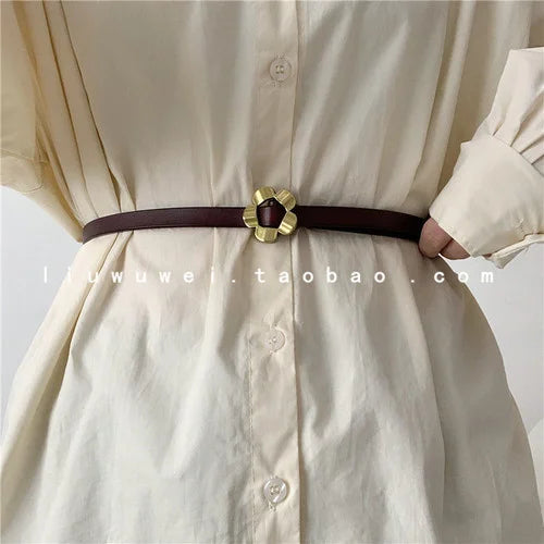 Stylish Thin Women's Belt 