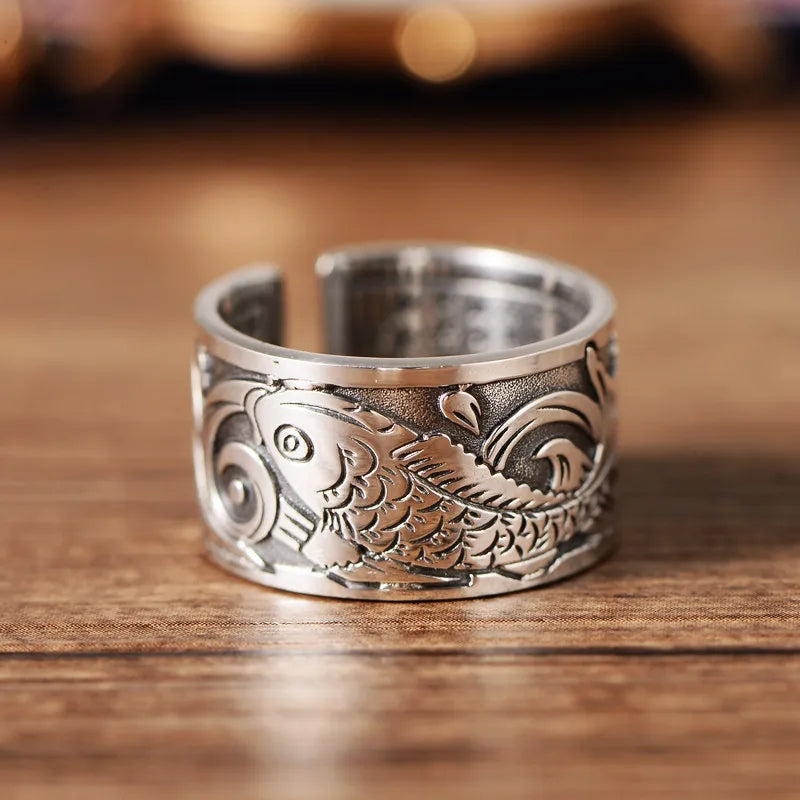 Eye of Horus Open Ring