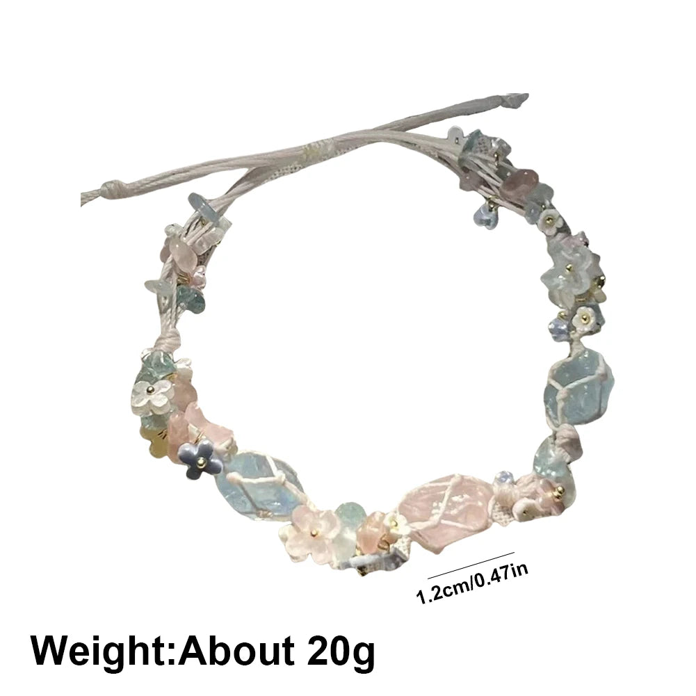 Shunmaii Colorful Gemstone Chips Bracelet