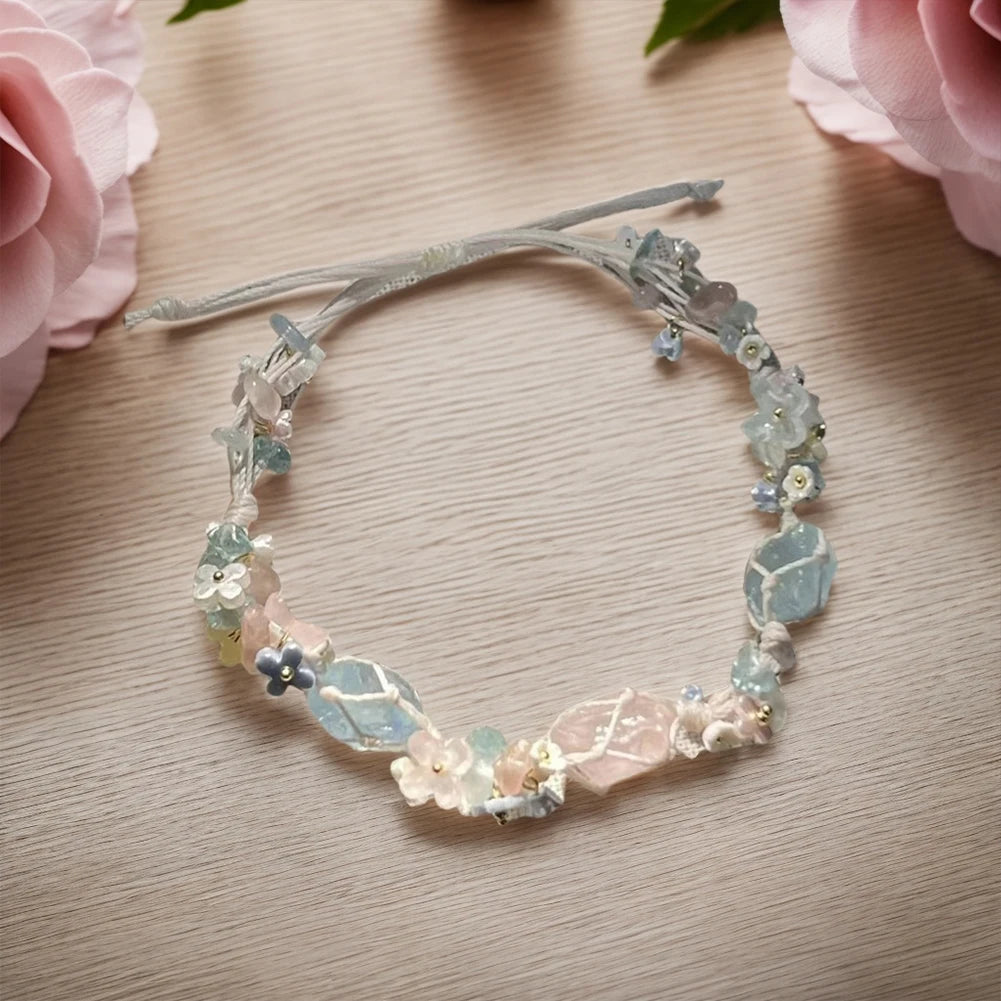 Shunmaii Colorful Gemstone Chips Bracelet
