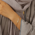 Imam Ali Sword Crystal Bracelet