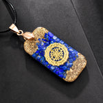Orgonite EMF Protection Chakra Necklace