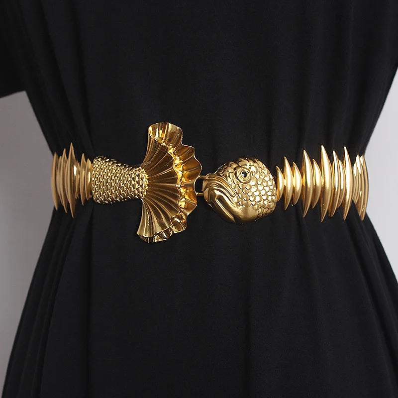 Luxury Gold Chain Belt for Women