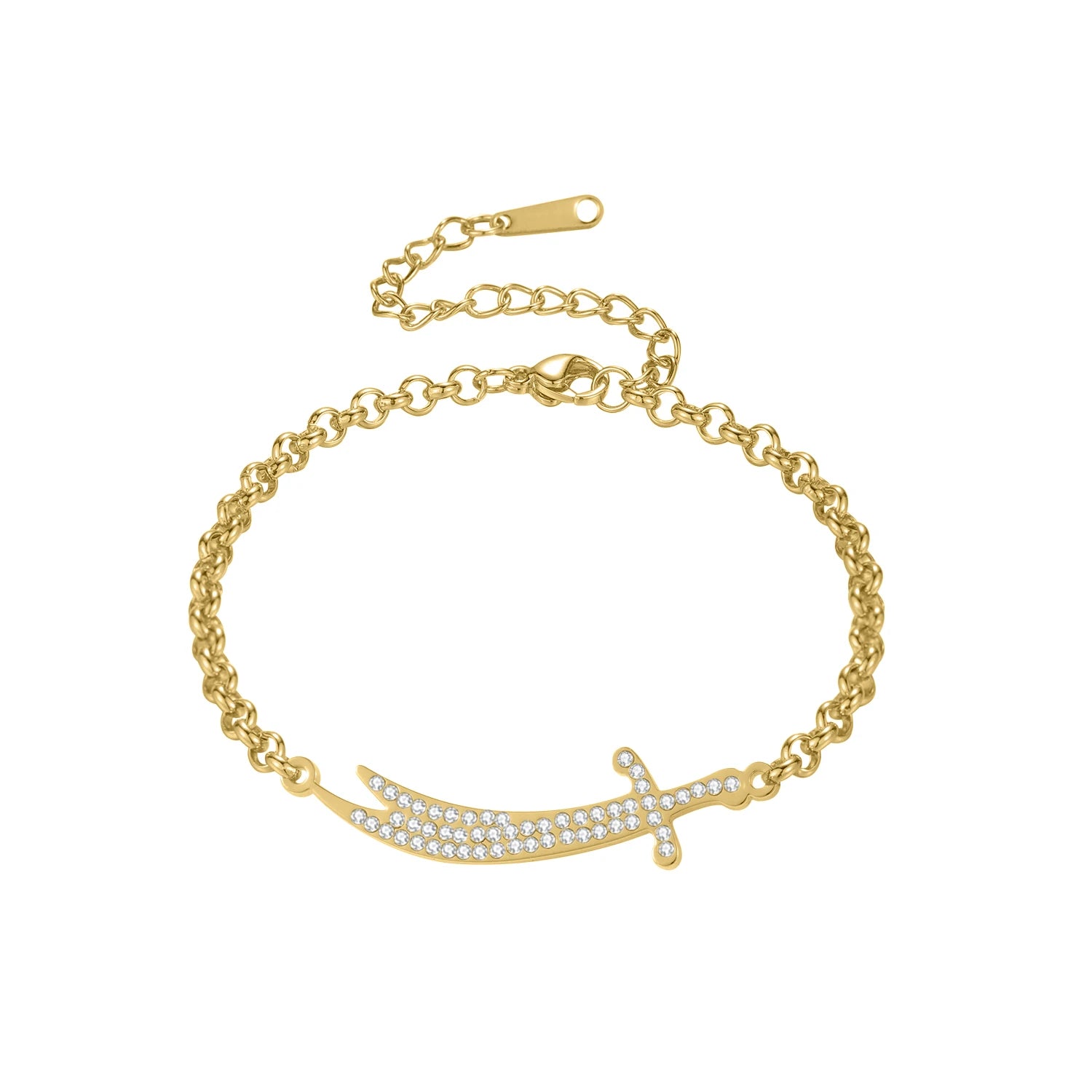 Imam Ali Sword Crystal Bracelet