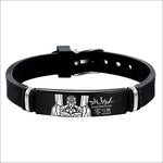 Shinji Rei Titanium Steel Anime Bracelet