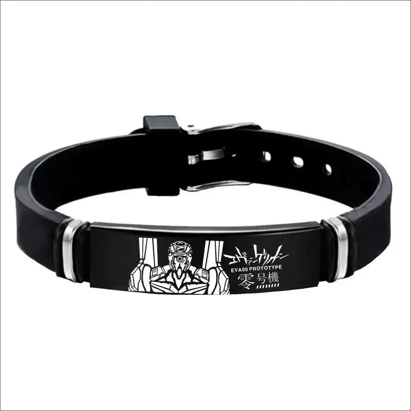 Shinji Rei Titanium Steel Anime Bracelet