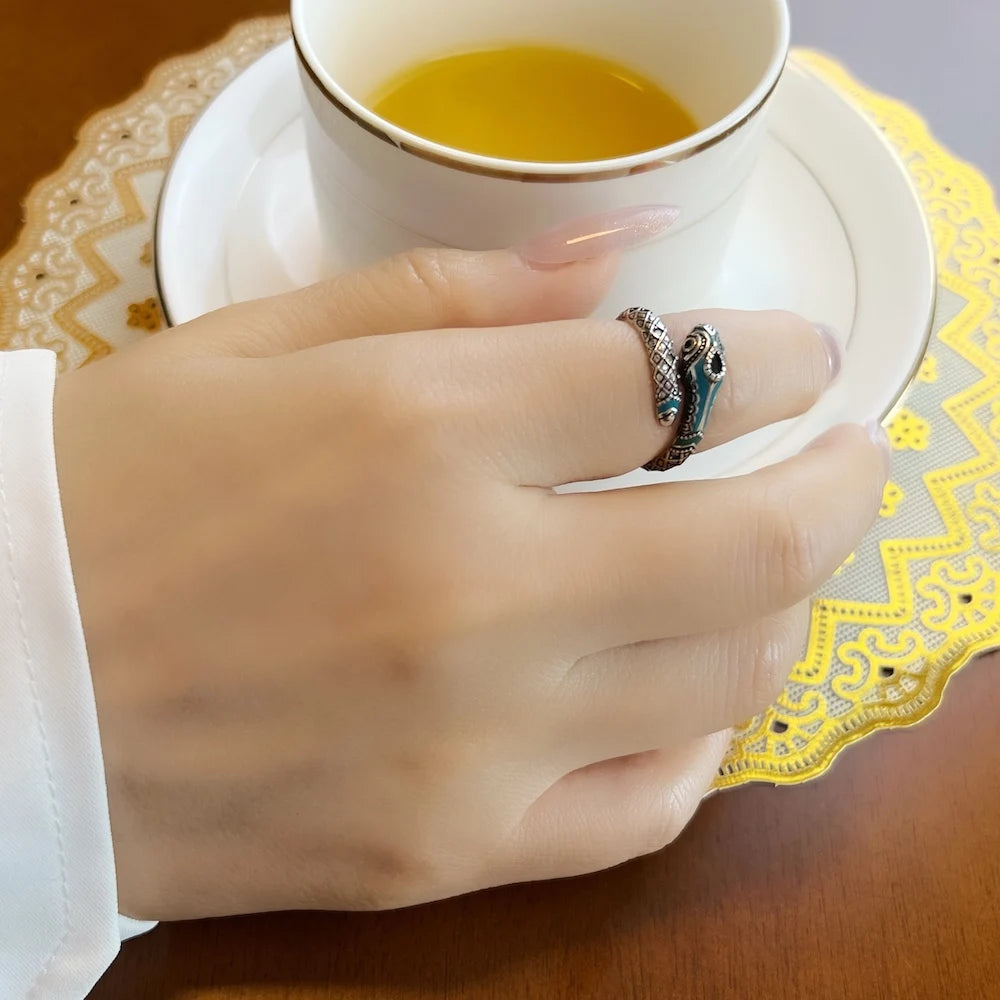 Tropical Mystic Snake Ring