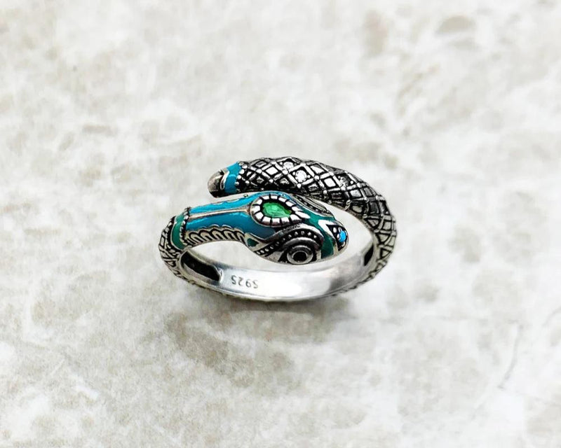 Tropical Mystic Snake Ring