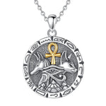 Eudora 925 Silver Anubis Necklace