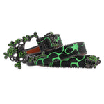 Skull Western Rhinestones Belt