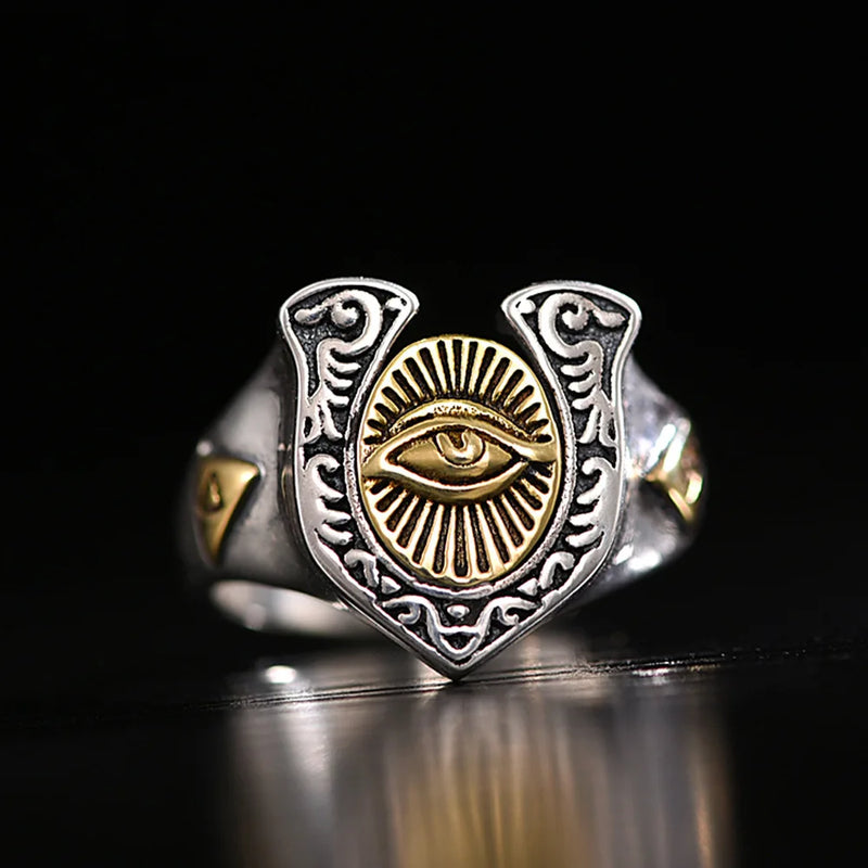 Eye of Horus Open Ring