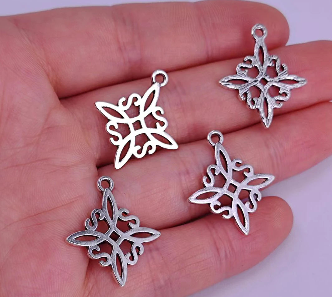50PCS Witch Knot Celtic Charm Pendants