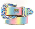 Shiny Silver BB Simon Belts