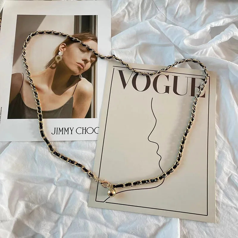 Gold Multi-Layered Waist Chain