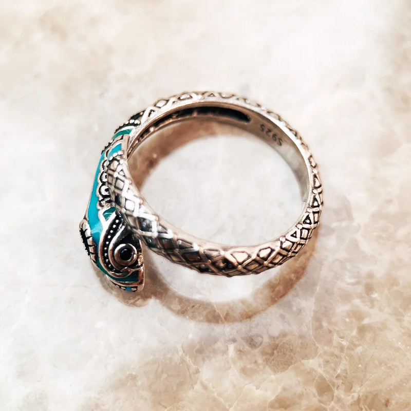 Tropical Mystic Snake Ring