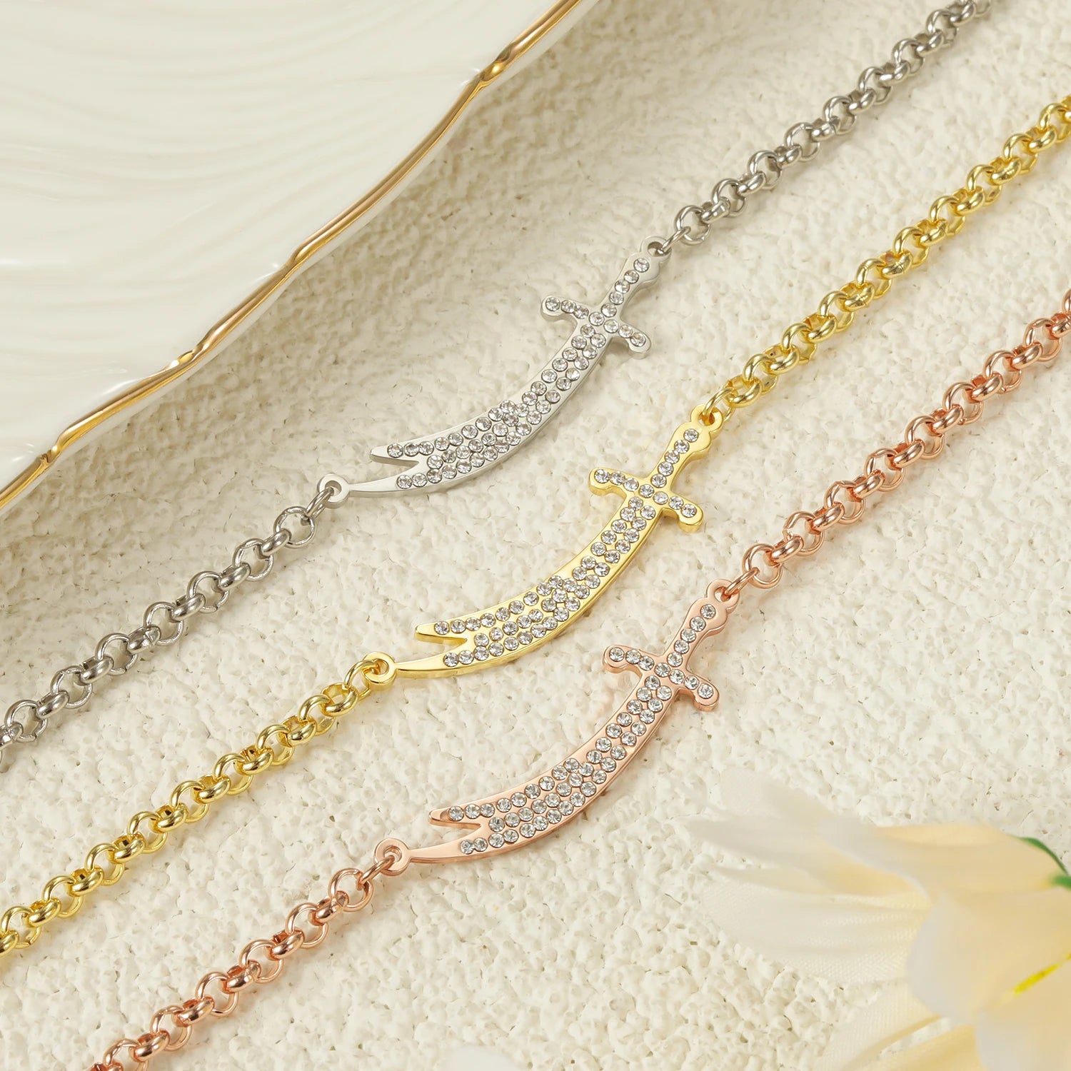 Imam Ali Sword Crystal Bracelet