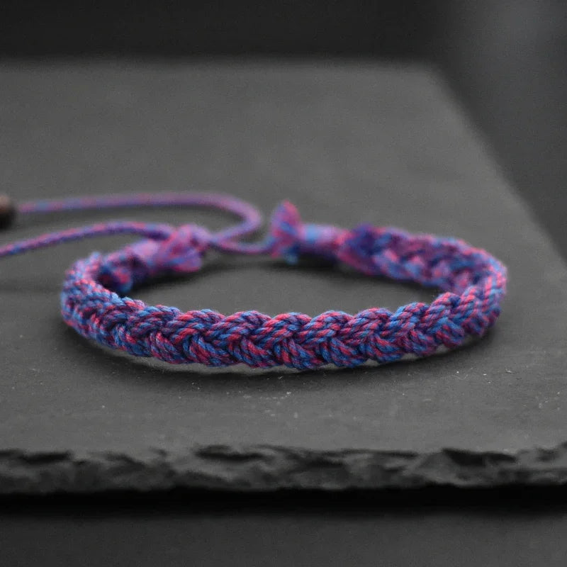 Multi-Color Tibetan Buddhist Bracelet