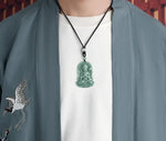 Jadeite Guanyin Pendant