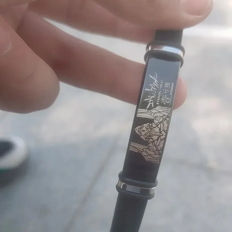 Shinji Rei Titanium Steel Anime Bracelet