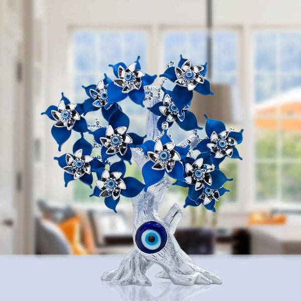 Turkish Blue Evil Eye Tree Amulet for Home/Car/Garden