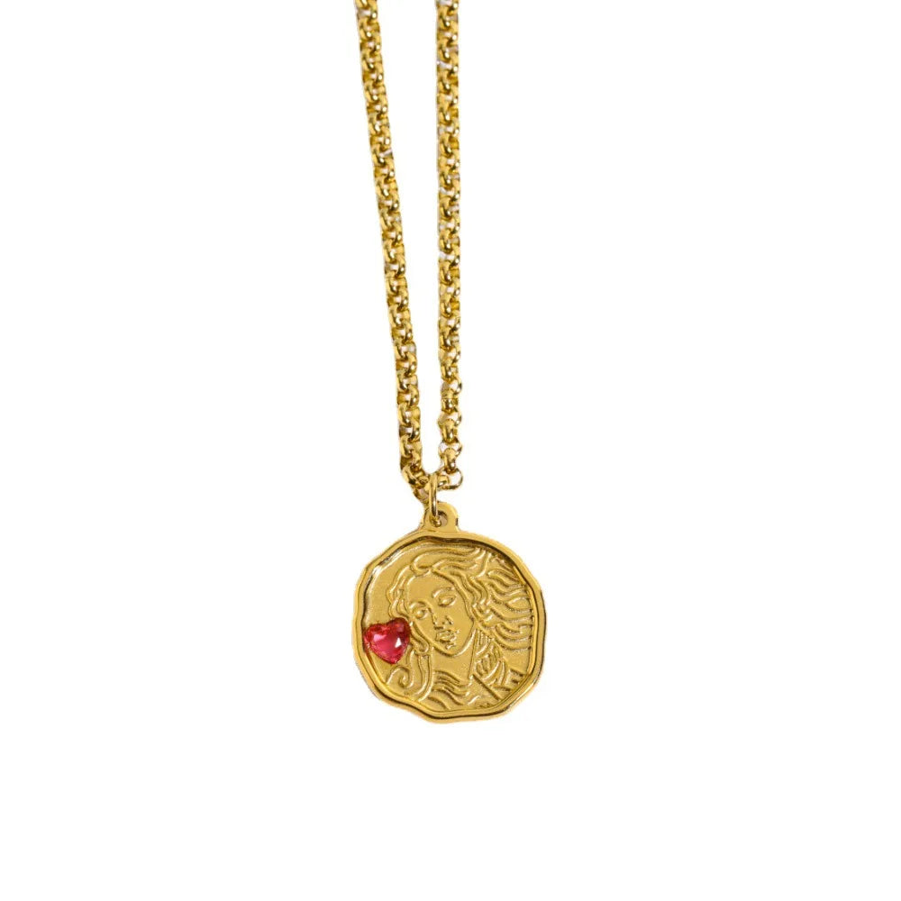 Vintage Athena Medusa Necklace