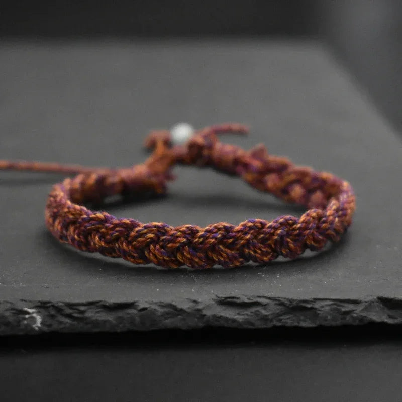 Multi-Color Tibetan Buddhist Bracelet