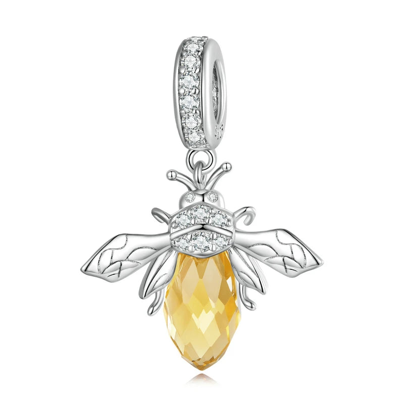 Charm with Zircon for Bracelets