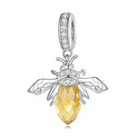 Charm with Zircon for Bracelets