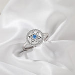 Sterling Silver Star of David Ring