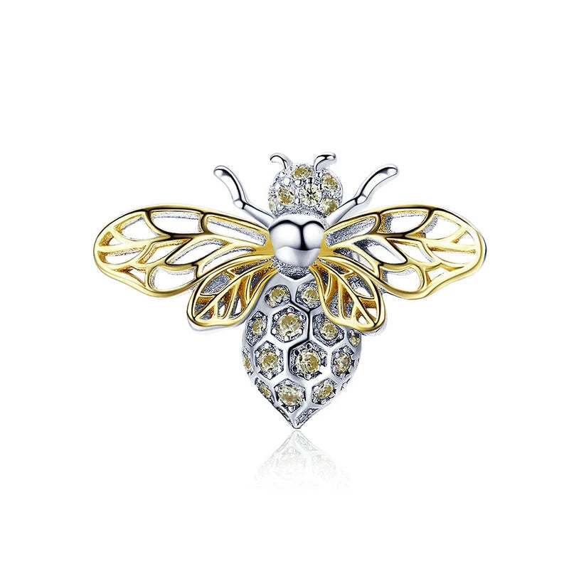 Charm with Zircon for Bracelets