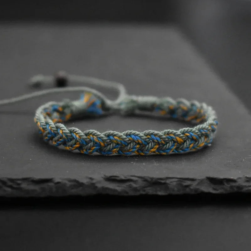 Multi-Color Tibetan Buddhist Bracelet