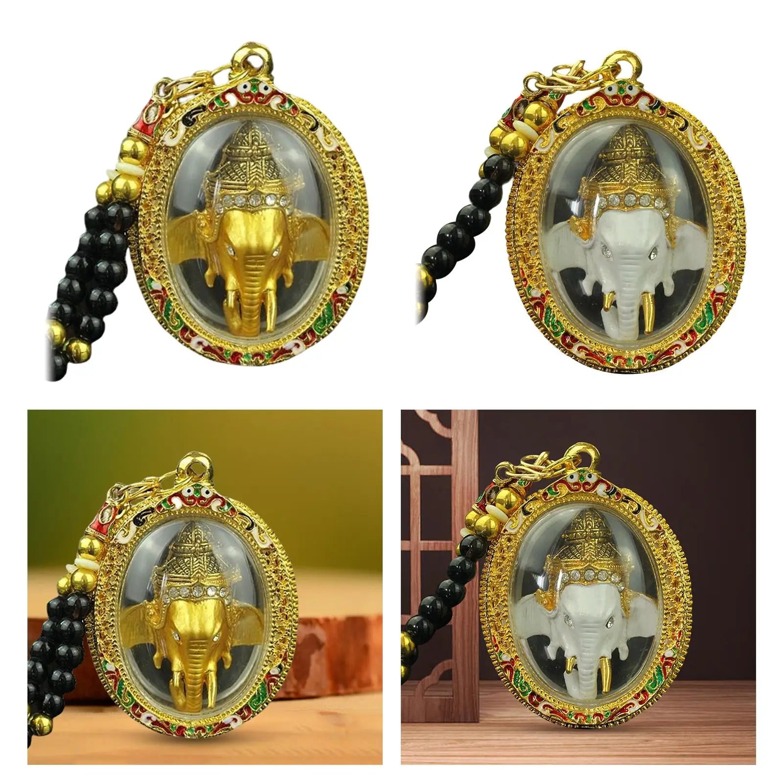 Thai Buddha Ganesha Pendant