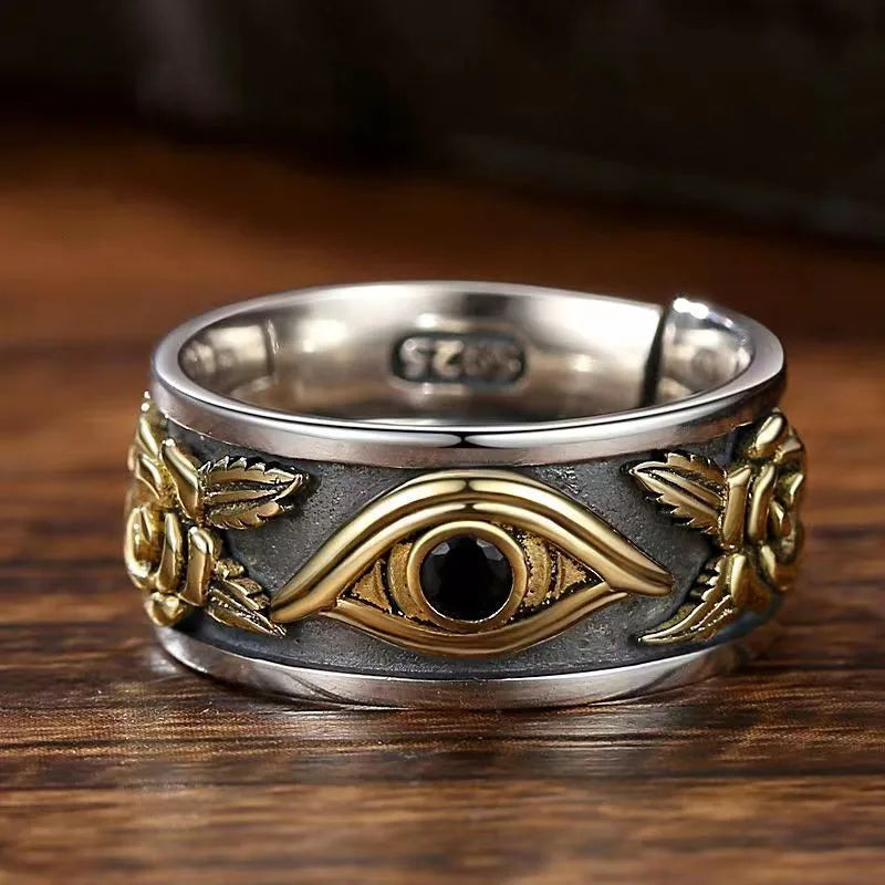 Eye of Horus Open Ring