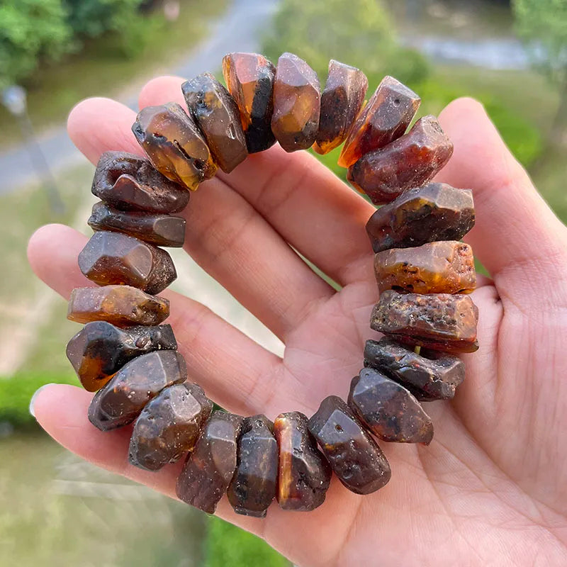 Unisex Real Amber Bracelet