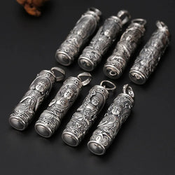 Benming Buddha Pendant - Eight Guardian Gods Amulet