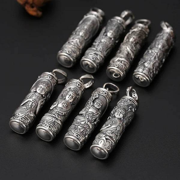 Benming Buddha Pendant - Eight Guardian Gods Amulet