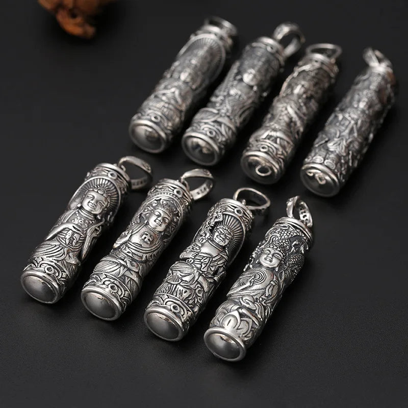 Benming Buddha Pendant - Eight Guardian Gods Amulet