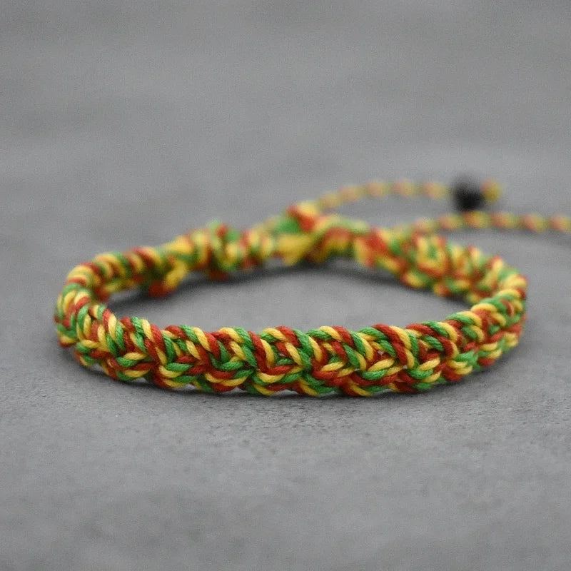 Multi-Color Tibetan Buddhist Bracelet