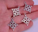 50PCS Witch Knot Celtic Charm Pendants