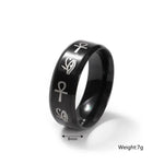 Eye of Horus Stainless Steel Ring