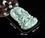 Jadeite Guanyin Pendant