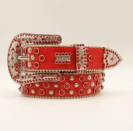 Shiny Silver BB Simon Belts