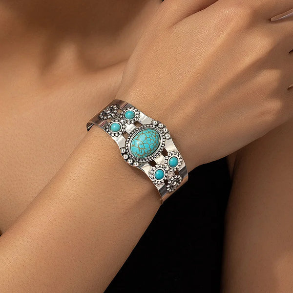  Boho-Chic Cuff Bracelet for Women