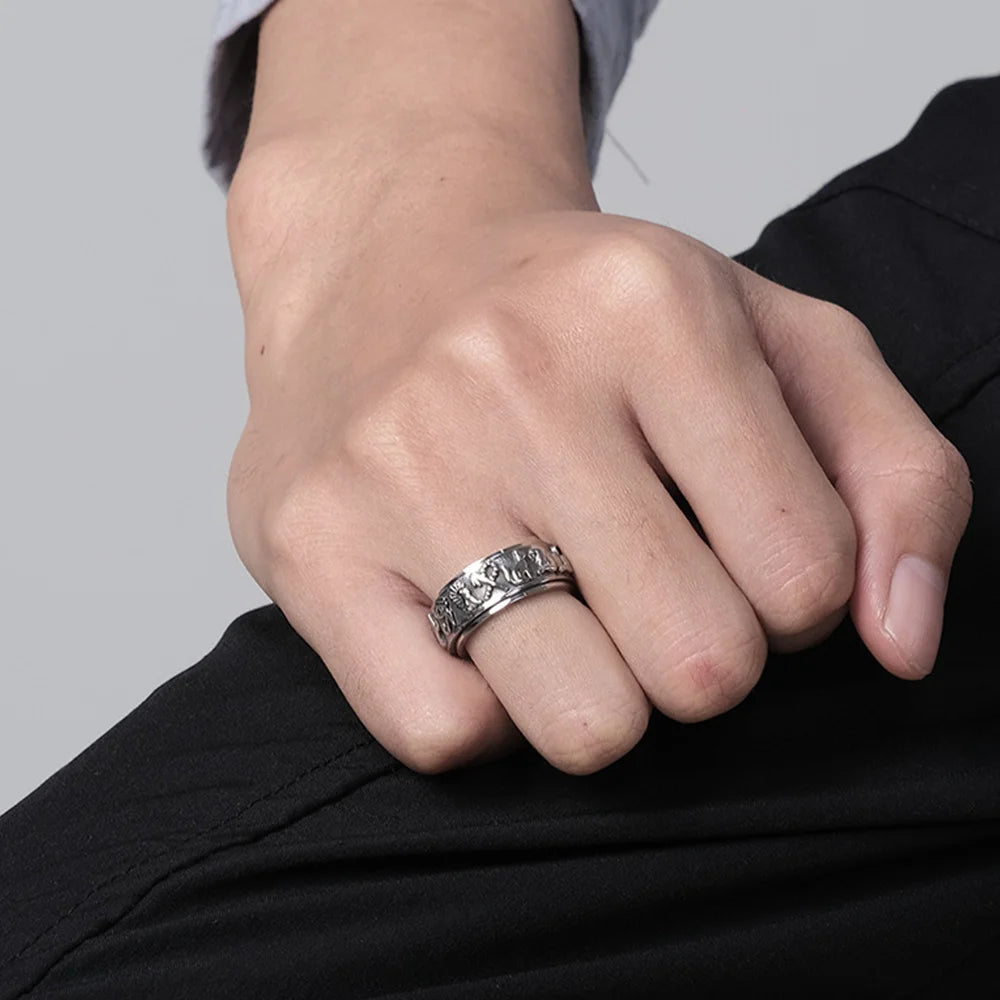 Titanium Steel Rotating Ring