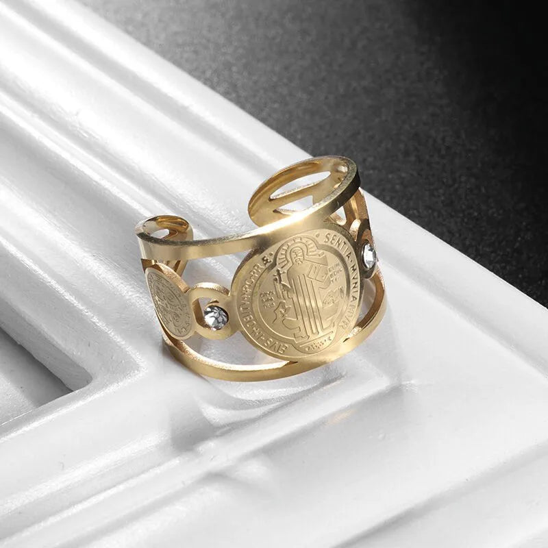 Eye of Horus Open Ring